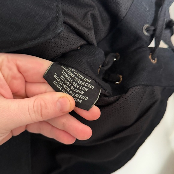 Milwaukee Leather Denim Black Button-Up Women's Biker Vest XXL - Picture 6 of 7